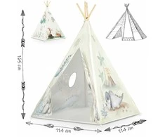 Nukido tipi palapinė vaikams – dinozaurai