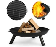 Sodo laužavietė su grotelėmis 60 cm Berdsen BD-881