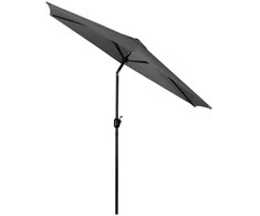 Sulankstomas sodo skėtis, 6 dalių, 300 cm, su uždanga, „Plonos PL-884“