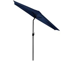 Sulankstomas sodo skėtis, 6 dalių, 300 cm, su uždanga, „Plonos PL-884“