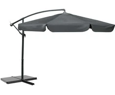 Sulankstomas sodo skėtis, 8 segmentų, 350 cm, su uždanga, „Plonos PL-881“