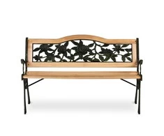 Parko suoliukas su atlošu 123,5 x 74 x 48 cm Sofotel Gardi Rose
