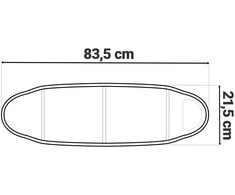 Neo-Sport 77201 magnetinis stuburo diržas