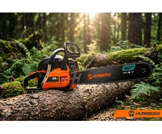Grandininis pjūklas Piła spalinowa grandininis pilarka do drewna 16" Humberg HM-662