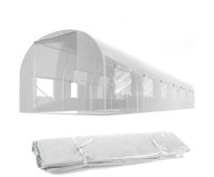 Nukido Sodo tunelio folija 3x6m (18m2) balta Plonos