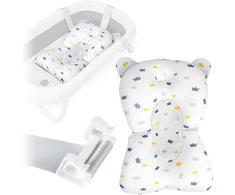 Ricokids kūdikio vonios pagalvėlė - įdėklas, mėlyna ir balta