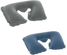 Flokuotų raguolių kelioninė pagalvė 2 spalvos 46 x 28 cm Bestway 67006 mėlyna