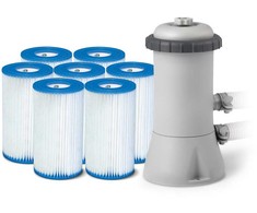 Baseino filtro pompa 2006L/h INTEX 28604 / 29000 + 7 filtrai!