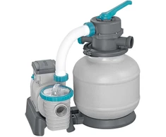 Smėlio pompa baseinams + filtro kamuoliukai 8327 l/h Bestway 58499
