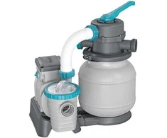 Smėlio pompa baseinams + daugiafunkcinės tabletės 6056 l/val. „Bestway 58497“