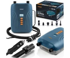 Elektrinis siurblys SUP pripučiamos valties čiužiniui + 6 adapteriai 12V Neo-Sport NS-713
