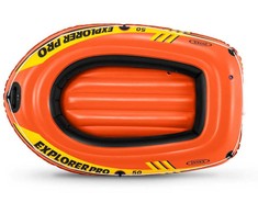 Pripučiama valtis 1 asmeniui Explorer Pro 50 Intex 137x85x23cm/max40kg