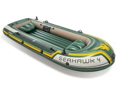 Pripučiama valtis „Seahawk 4“ komplektas, 351 x 145 x 48 cm, INTEX 68351