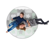 Ricokids Nukido Putplasčio dėlionės kilimėlis 150x150cm 16 vnt.