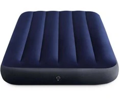 Pripučiamas čiužinys 191x99x25 cm su stūmokliniu pompa INTEX 64757