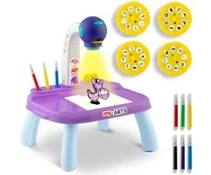 „Ricokids 773700“ piešimo projektorius – violetinis