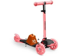 Ricokids Loco triratis paspirtukas - rožinis