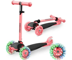 Ricokids Loco triratis paspirtukas - rožinis