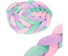 „Ricokids“ 3 m lovelės užtiesalas – mėtinės-rožinės-violetinės spalvos