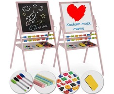 Ricokids magnetinė kreidinė lenta, besisukanti - rožinė