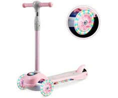 Ricokids Piko triratis paspirtukas, rožinė