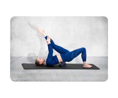 Neo-Sport Mankštos volelis 33x14cm NS-954 juodas ir mėlynas