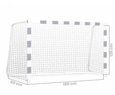 Futbolo vartų tinklas 180 x 120 x 60 cm Neo-Sport
