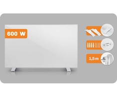 Berdsen Infraraudonųjų spindulių šildytuvas, 600 W spindulinis šildytuvas, energiją taupanti infraraudonųjų spindulių plokštė, greitas šildymas, tylus infraraudonųjų spindulių šildytuvas