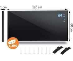 Infrared šildytuvas infraraudonųjų spindulių 1000 W Berdsen BD-992 pultas WiFi programėlė