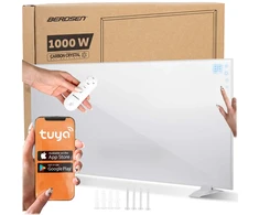 Infrared šildytuvas infraraudonųjų spindulių 1000 W Berdsen BD-992 pultas WiFi programėlė