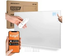 Infraraudonųjų spindulių šildytuvas, 800 W, Berdsen BD-987, nuotolinio valdymo pultas su WiFi programėle