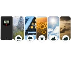 Siųstuvas BD-920 Berdsen meteorologinei stočiai, juodas