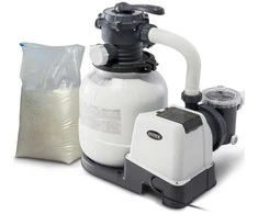 Smėlio filtro pompa 7900 l/h INTEX 26646 + 25 kg smėlio