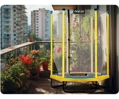 Vaikiškas batutas „Neo-Sport“ 140 cm
