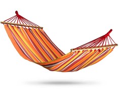 Bahama vienvietis raudonas sodo hamakas „Sofotel“