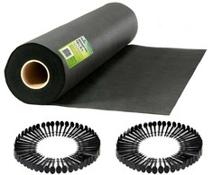 Sodo agrotekstilė 0,8 m x 50 m + 50 Plonos smeigtukai