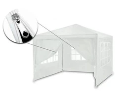 Plonos Baltas sodo paviljonas 3x3 m 4936