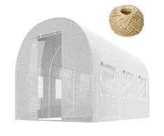 Šiltnamis 2x3,5m (7m2) baltas Plonos