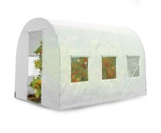 Šiltnamis 2x3m (6m2) baltas Plonos