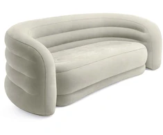 Pripučiama aksominė sofa-lova, 229 x 109 x 81 cm, Intex 66571