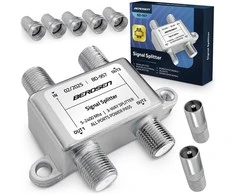 Pasyvus antenos skirstytuvas, 3 įėjimų, 5–2400 MHz, Berdsen BD-957