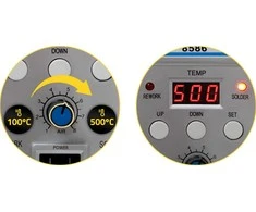 Karšto Oro Litavimo Stotelė, 700W Karšto Oro Perdirbimo Stotelė, 60W Litavimo Stotelė, SMD Remonto Stotelė, PCB Perdirbimo Stotelė