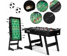 „Neosport“ stalo futbolo stalas, 121 x 61 x 80 cm, NS-803, juodas