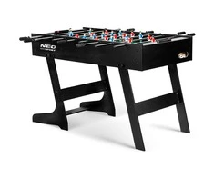 „Neosport“ stalo futbolo stalas, 121 x 61 x 80 cm, NS-803, juodas