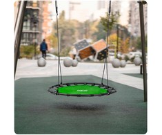 Neo-Sport Sūpynės gandro lizdui SWINGO XXL 120 cm žalios