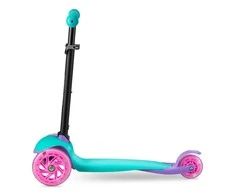 „Ricokids Loco“ triratis paspirtukas – turkio spalvos rožinis