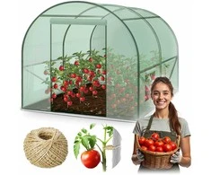 Tunelinis sodo šiltnamis 2 x 2 m (4 m2) Plonos