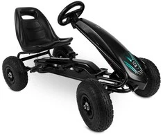Vaikiškas pedalinis gokartas RK-590 juodas