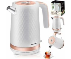 Intex Elektrinis virdulys 1,7 l Berdsen BD-705 baltas ir varinis