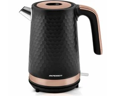 Berdsen BD-705 elektrinis virdulys 1,7 l, juodas ir varinis